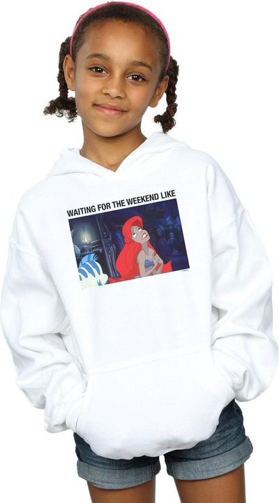 Image du produit Disney - Sweat à capuche THE LITTLE MERMAID WAITING FOR THE WEEKEND - Fille (116)
