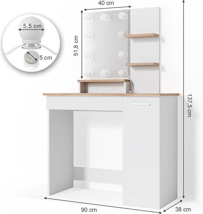 Immagine prodotto Vicco Julia con illuminazione