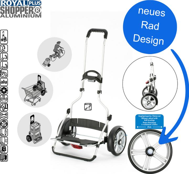 Actual product image Andersen Royal Shopper Plus Saira shopping trolley 60 cm