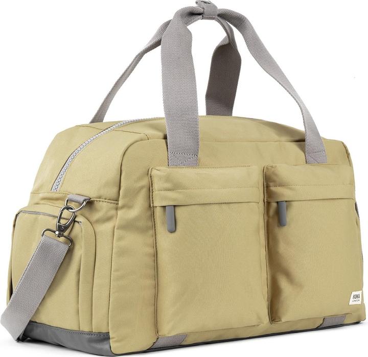 Actual product image Roka London Gatwick Khaki Recycled Canvas Large (42 l)