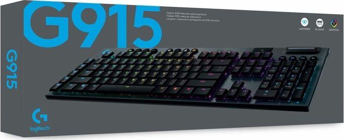 Actual product image Logitech G G915 Lightspeed (DE, Cable, Wireless)