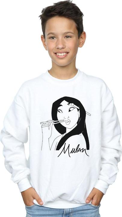 Immagine prodotto Disney Mulan Chopsticks Felpa Ragazzi (152, 158)