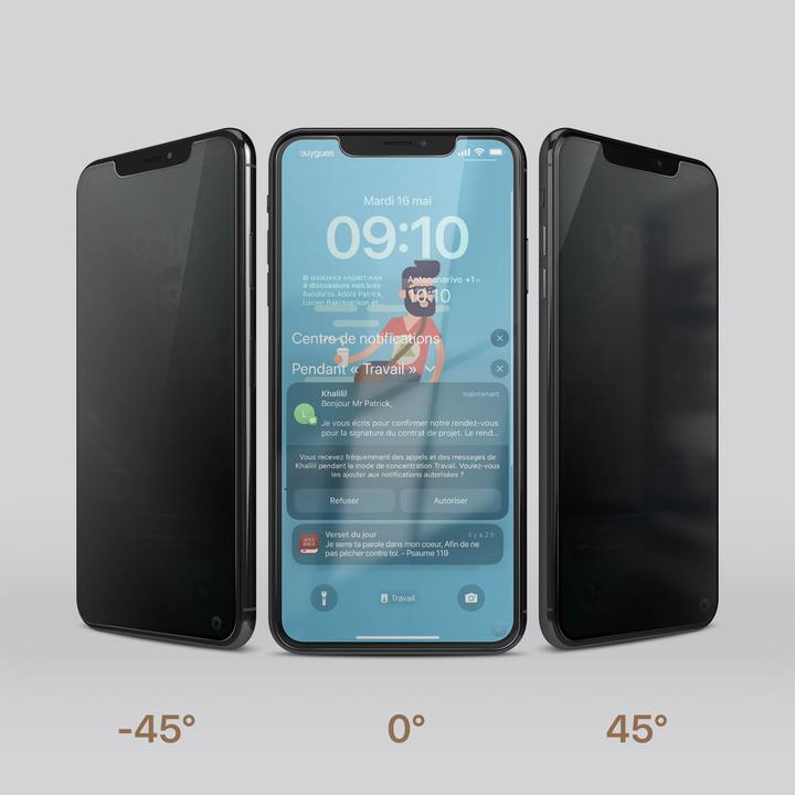 Immagine prodotto Bigben Connected Protezione dello schermo in vetro privacy (1 Pezzo/i, Apple iPhone 11 Pro Max, Apple iPhone XS Max)