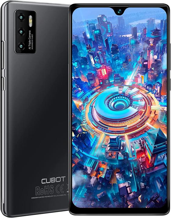 Immagine prodotto Cubot P50 (Dual Sim - 6,217", 128 GB, 6 GO RAM) Nero (128 GB, Nero, 6.20", Doppia SIM Ibrida, 12 Mpx)