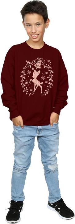 Actual product image Disney Boys Bambi Christmas Wreath Sweatshirt (152, 158)