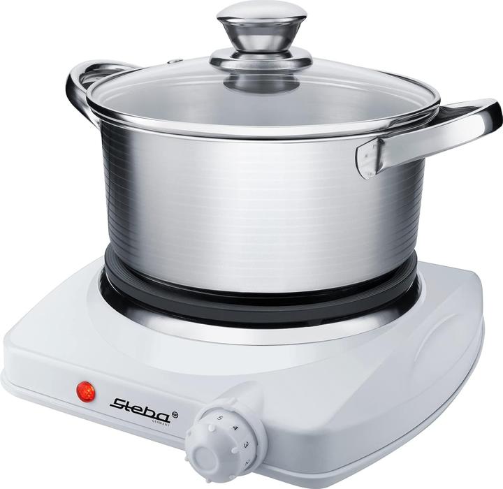 Actual product image Steba Hot plate cast iron hot plate with cooking surface ø19 cm