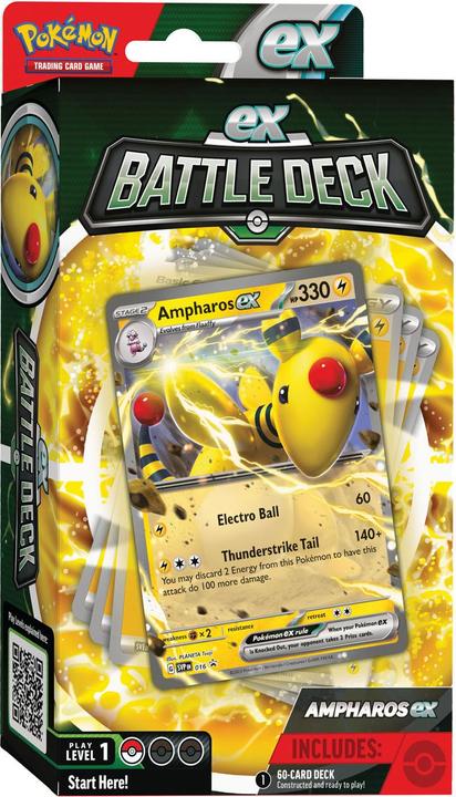 Productafbeelding Pokémon Pokemon TCG Battle Decks Ampharos (Engels, Dek)