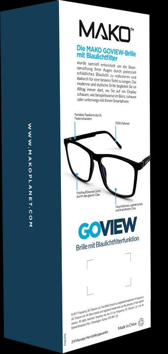 Produktbild Mako GoView Blaulichtfilter-Brille