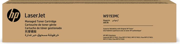 Nährwerte und Zutaten HP LaserJet W9193MC - 28000 Seiten - Magenta - 1 Stück(e) (M)