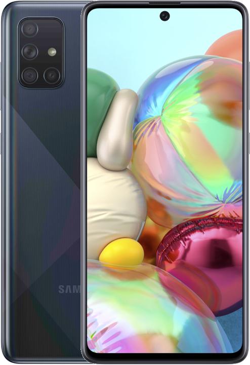 Samsung Galaxy A71 (128 GB, Prisma Crush Nero, 6.70", Doppia SIM + SD, 64 Mpx, 4G)