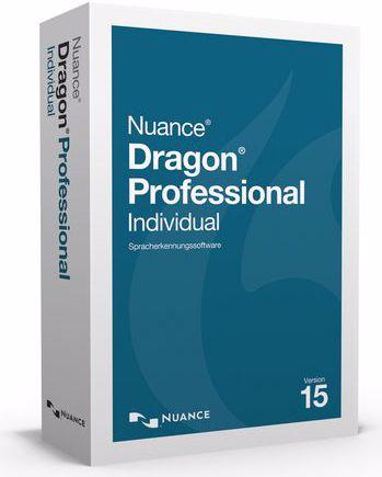 Nuance Dragon Professional Individual 15, Vollversion, DE (1 User, unbegrenzt)