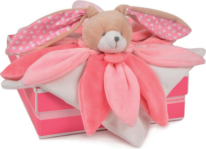Image du produit Doudou et Compagnie Marionnette lapin en peluche Doudou