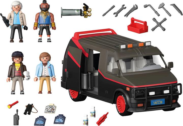 Immagine prodotto Playmobil Il furgone dell'A-Team (70750, Playmobil A-Team)