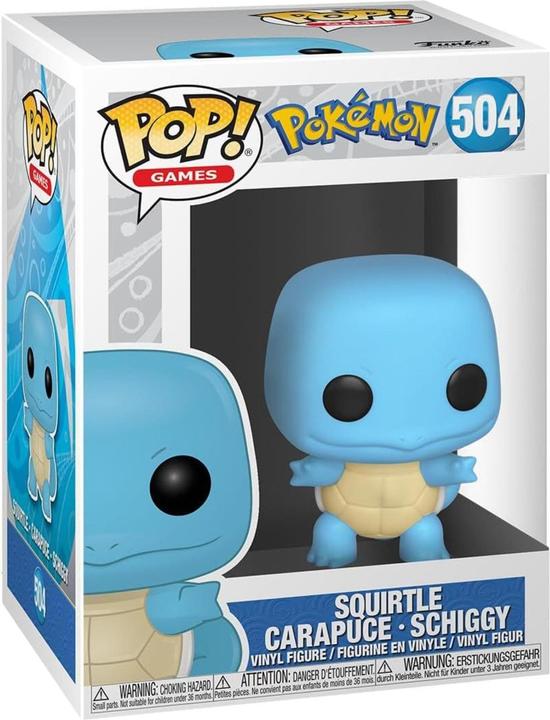 Actual product image Funko POP Pokemon Squirtle