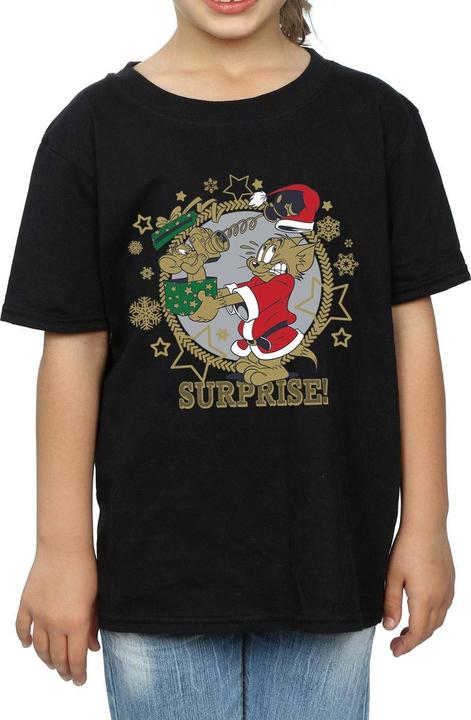Produktbild Tom & Jerry Christmas Surprise TShirt Mädchen (140, 146)