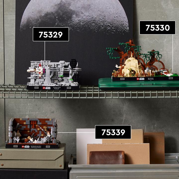 Image du produit LEGO Diorama Death Star Trench Run (75329, LEGO Star Wars)