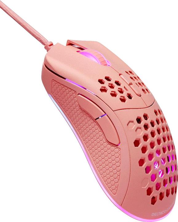 Produktbild Deltaco Lightweight Gaming Mouse,RGB GAM108P (Kabelgebunden)