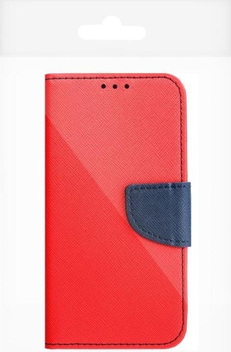 Actual product image OEM Book case FANCY Book case for IPHONE 16 Pro red / navy (Apple iPhone 16 Pro)