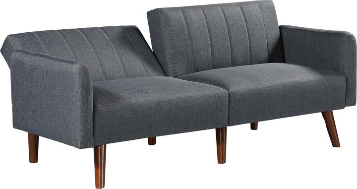 Immagine prodotto En.Casa Schlafsofa Malå mit Liegefunktion 175x70x72 cm Grau (Lettino)