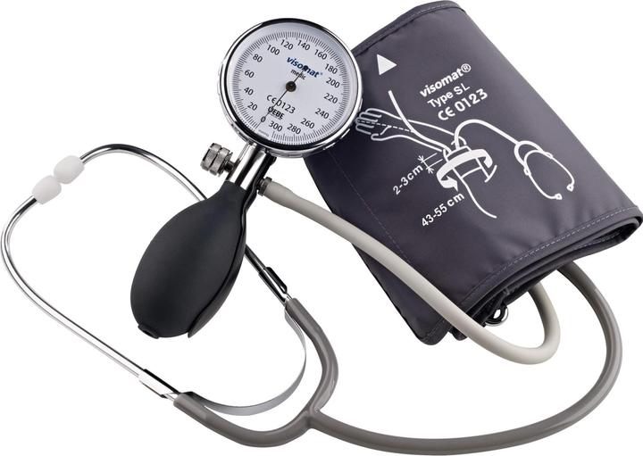 Actual product image UEBE visomat medic home Aneroid blood pressure monitor with stethoscope, 1 pc. Blood pressure monitor (Blood pressure monitor upper arm)