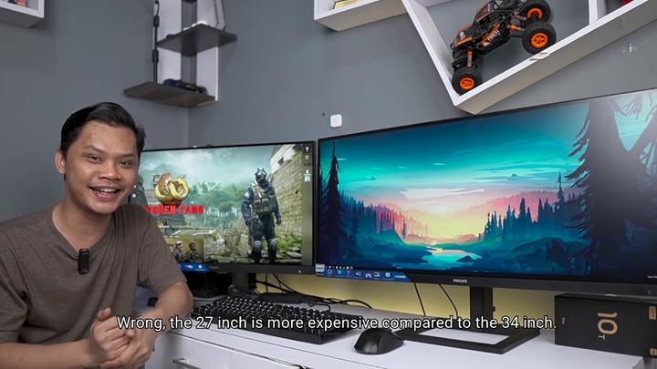 Produktbild Philips 345E2AE/00 (3440 x 1440 Pixel, 34")
