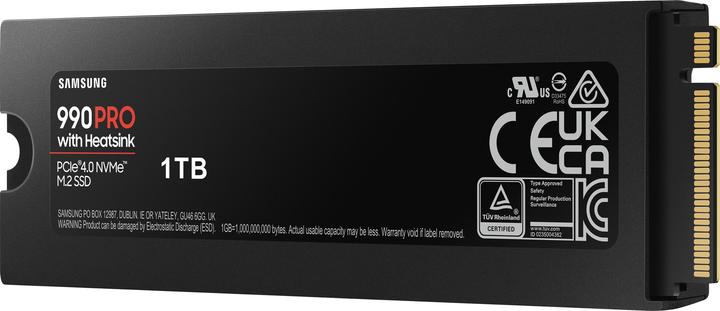 Image du produit Samsung 990 Pro with Heatsink (1000 Go, M.2 2280)