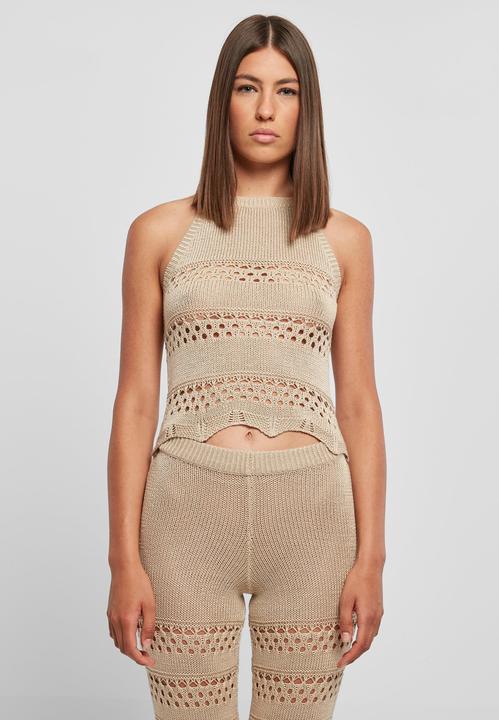 Immagine prodotto Urban Classics Top corto all'uncinetto da donna - 64657 (M)
