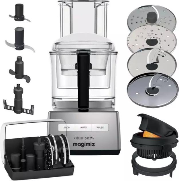 Image du produit Magimix 18591EA Robot de cuisine, plastique,Chrome (650 W)