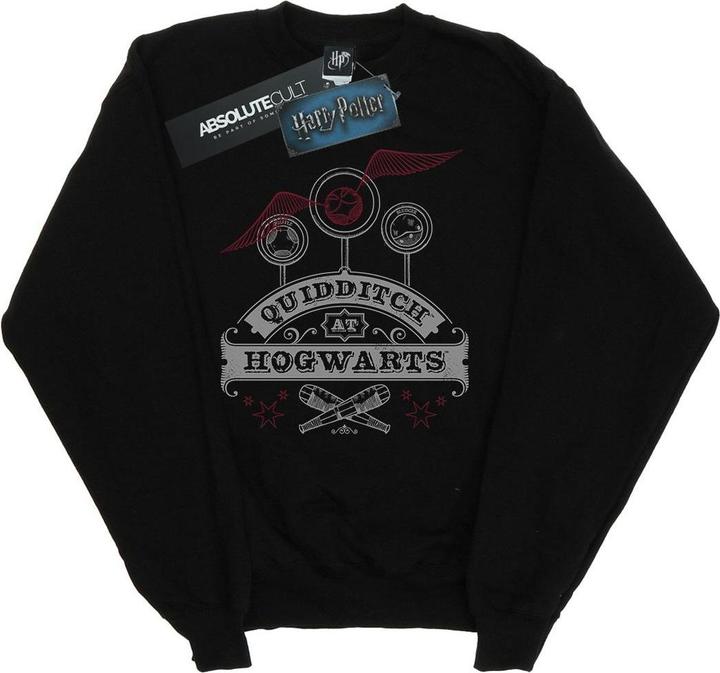 Image du produit - Sweat QUIDDITCH AT HOGWARTS - Garçon (140, 146)