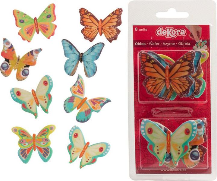 Image du produit Dekora Papillons (8 x)