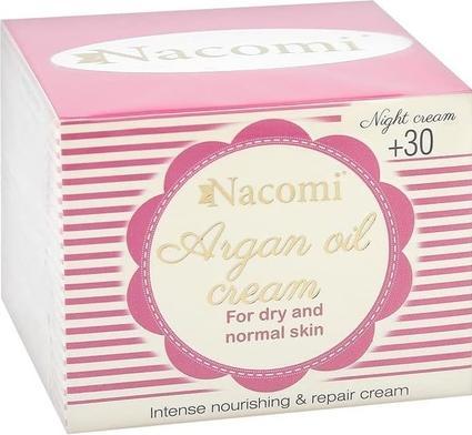 Immagine prodotto Nacomi NACOMI Argan Oil Cream 30+ krem arganowy z kwasem hialuronowym na noc 50ml (50 ml, Crema notte)