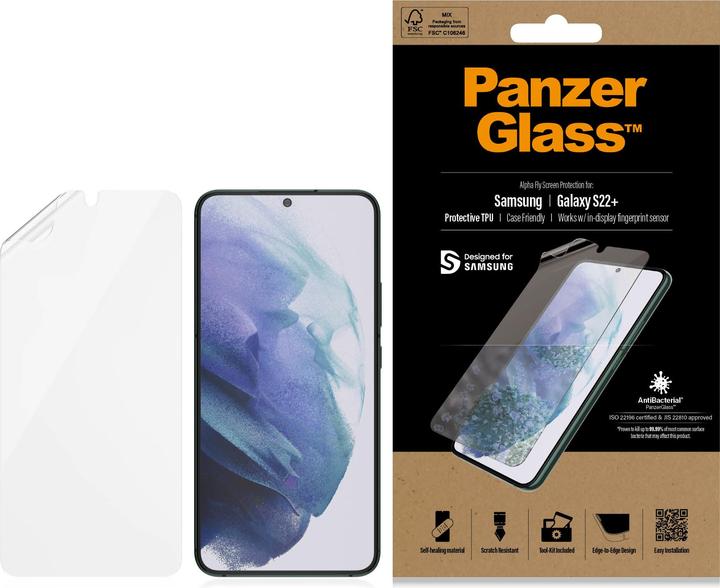 PanzerGlass Case Friendly (1 Piece, Samsung Galaxy S22+)