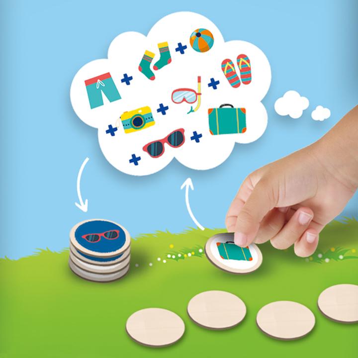 Image du produit Ses Jeux de voyage Wrap and Go, 3in1 (Anglais, Français, Néerlandais, Allemand)