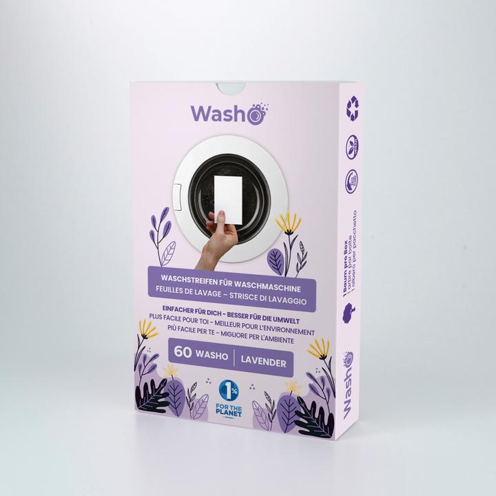 Image du produit Washo Bande de lavage (60 Cycles de lavage, Linge de toilette)