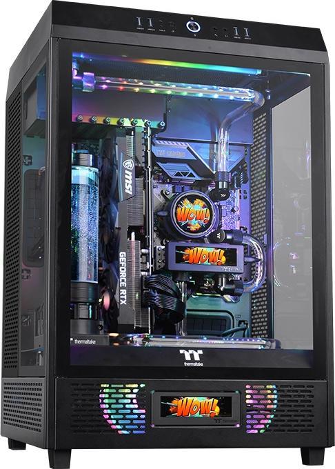 Produktbild Thermaltake PC- Gehäusezubehör LCD Panel Kit Black für The Tower 500