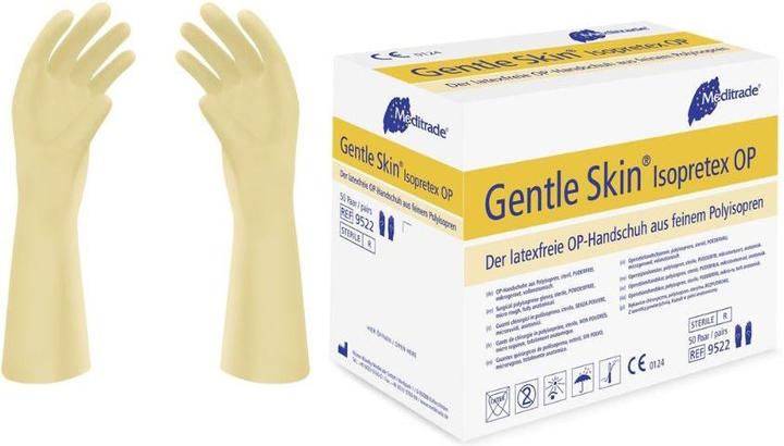 Produktbild Meditrade Gentle Skin® Isopretex® OP OP-Handschuh aus Polyisopren, steril, puderfrei, Gr. 6 (6)