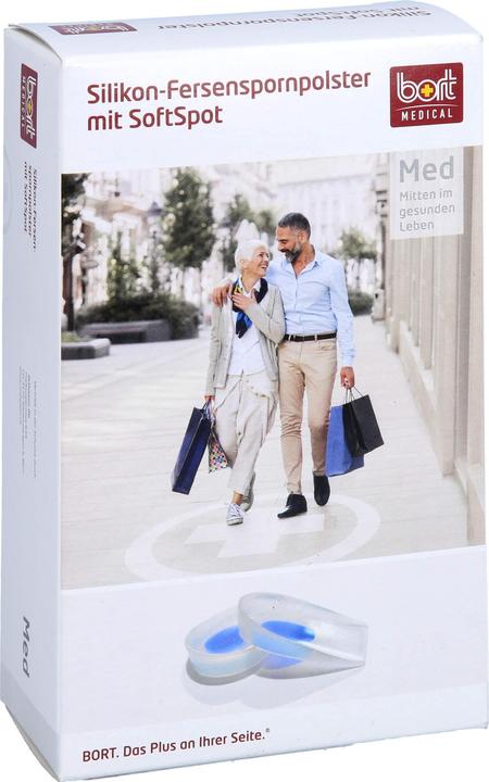 Actual product image Bort Medical Silicone heel spur pad S-38 SoftSpot (Foot deodorant & powder, 318.50 ml)