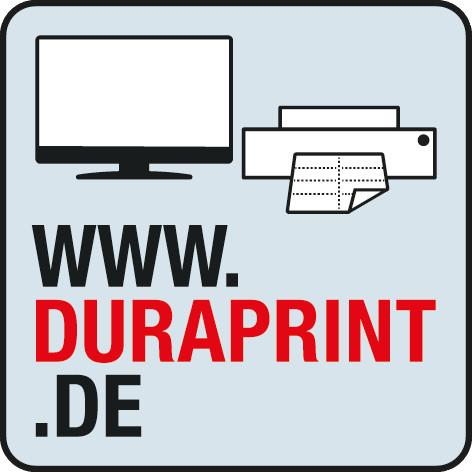 Immagine prodotto Durable Buste per cartellini con gancio (A4, Attraverso)