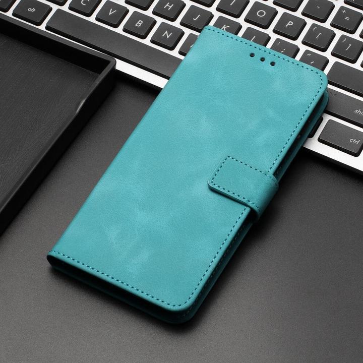 Produktbild Cover-Discount Galaxy S25 / S24 – Wildleder Look Etui im Vintage Design (Samsung Galaxy S25, Samsung Galaxy S24)