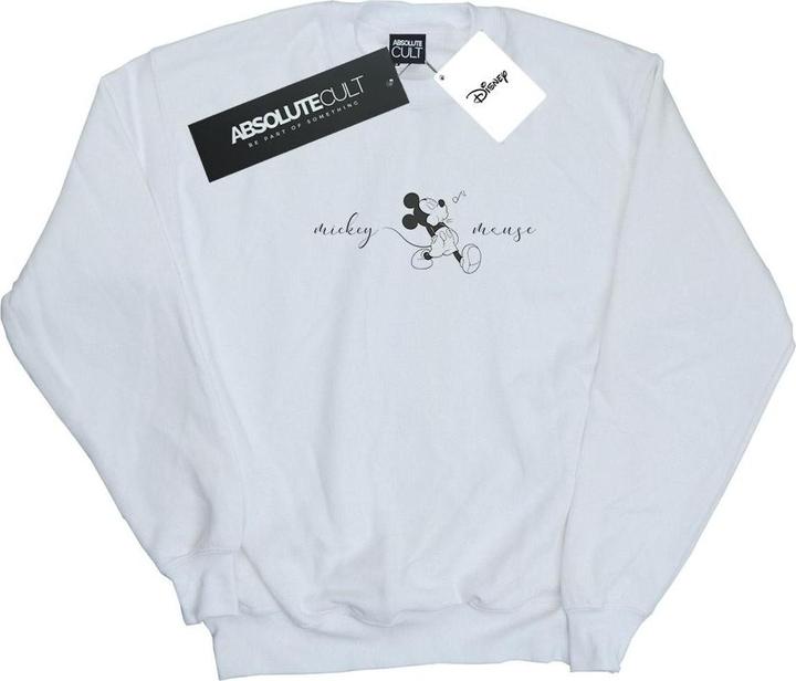 Actual product image Disney Mens Mickey Mouse Whistle Sweatshirt (XL)