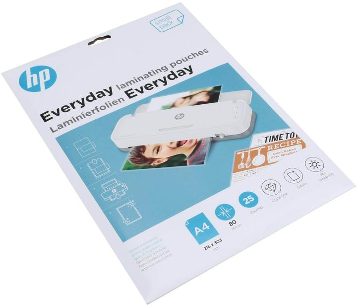 Immagine prodotto HP Film di laminazione Ogni giorno A4, 80 µm, 25 pezzi, lucido (A4, 25 Pezzo/i, 80 µm)