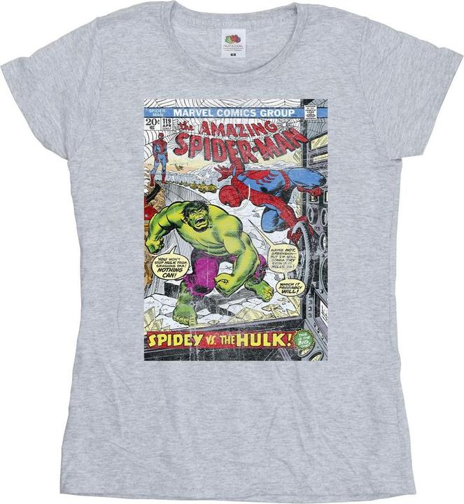 Produktbild SpiderMan VS Hulk Cover TShirt (XL)