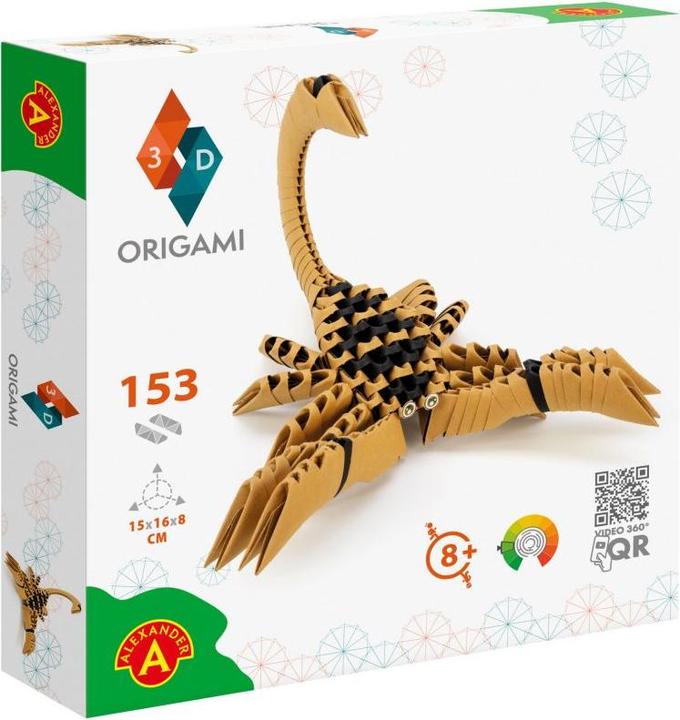Selecta Spielzeug ORIGAMI 3D - Scorpion, 153pcs.