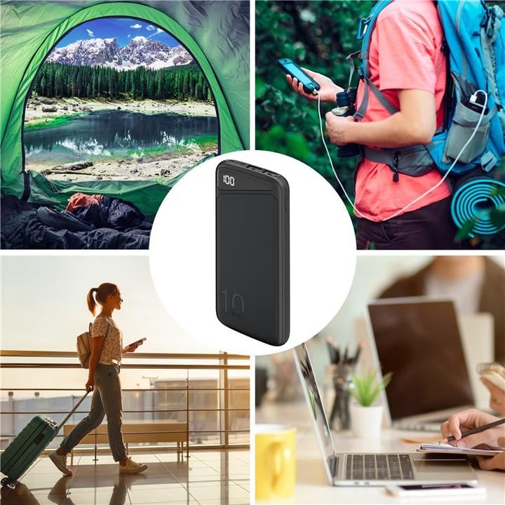 Produktbild Goobay Slimline (10000 mAh, 10.50 W, 50 Wh)