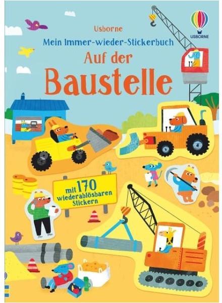 Mon livre d'autocollants à l'infini : sur le chantier de construction