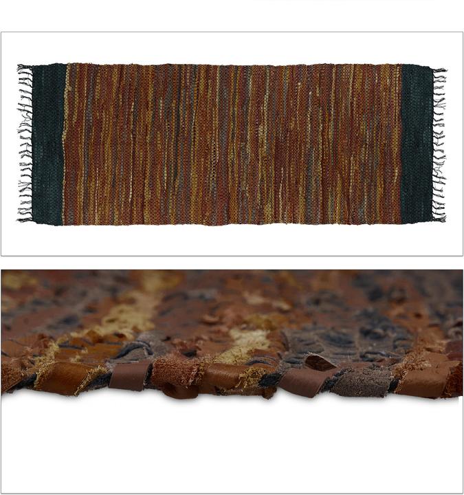 Immagine prodotto Relaxdays Tappeto cotone (80 x 200 x 0,5 cm)