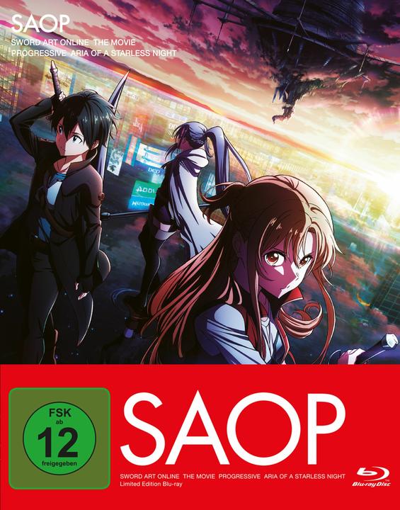 Actual product image Sword Art Online: The Movie - Progressive: Aria of a Starless Night - Blu-ray Limited Edition (Blu-ray, 2024)