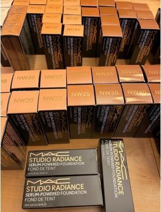 Actual product image MAC Cosmetics Studio Fix Fluid Fond de Teint Sun Protection Factor 15 (re) NC58 (No. NC58)