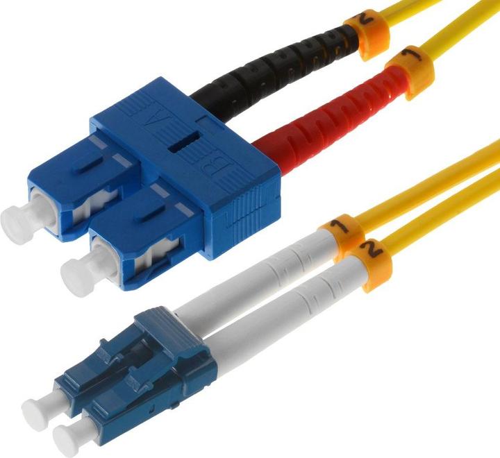 Actual product image Helos Fiber optic patch cable (CAT6, 2 m)