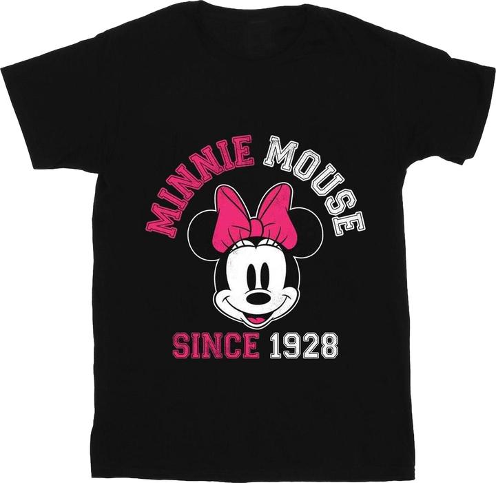 Actual product image Disney Girls Mickey Mouse Since 1928 Cotton T-Shirt (152, 158)